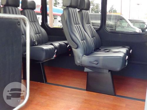 Executive VIP Van Terra Mini Coach (up to 14 Pass)
Coach Bus /
Kirkland, WA

 / Hourly $0.00
