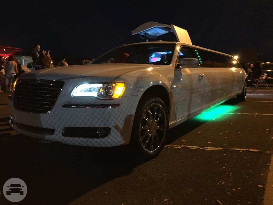 (12-14 Passenger) White Chrysler 300C Gullwing
Limo /
Highlands Ranch, CO

 / Hourly $0.00
