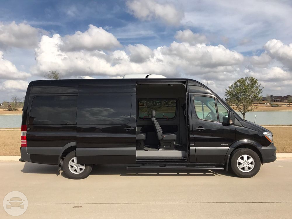 Mercedes Sprinter Van
Van /
Tomball, TX

 / Hourly $95.00
 / Airport Transfer $205.00
