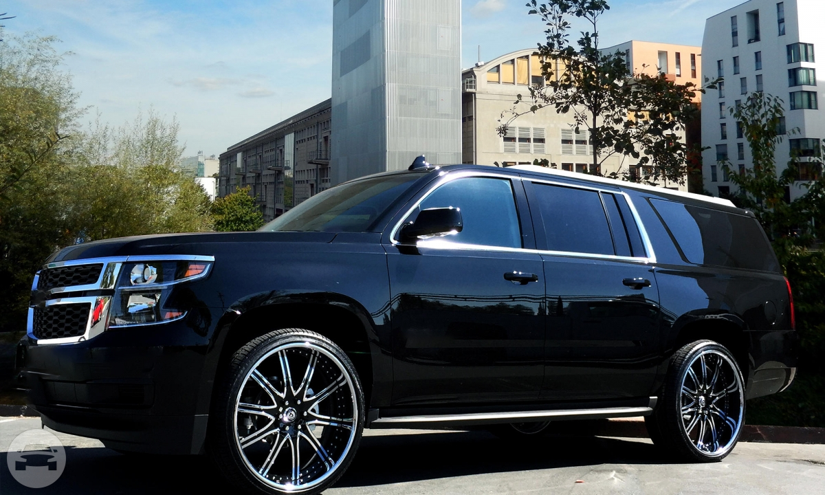 CHEVY SUBURBAN
SUV /
Los Angeles, CA

 / Hourly (Other services) $75.00
 / Airport Transfer $75.00
