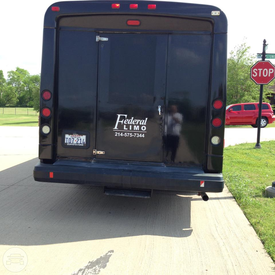 Luxury Mini Bus Limo
Coach Bus /
Dallas, TX

 / Hourly $100.00
 / Airport Transfer $181.00
