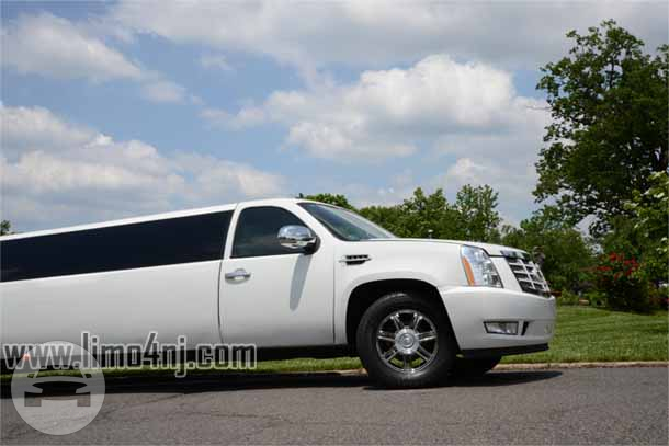 White Cadillac Escalade Limousine
Limo /
Jersey City, NJ

 / Hourly $99.00

