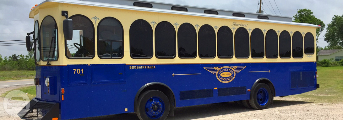 Trolley
Coach Bus /
Houston, TX

 / Hourly $0.00

