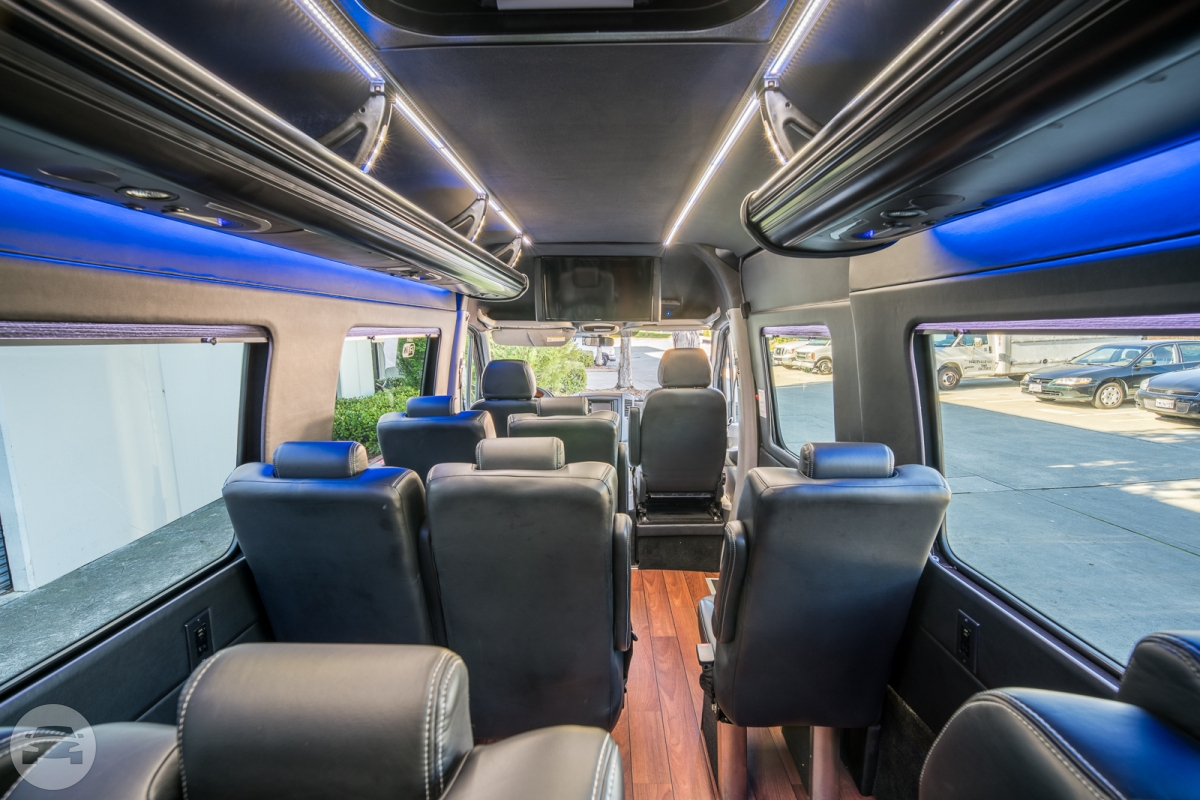 Executive Sprinter Van - 13 Passenger
Van /
San Francisco, CA

 / Hourly $145.00

