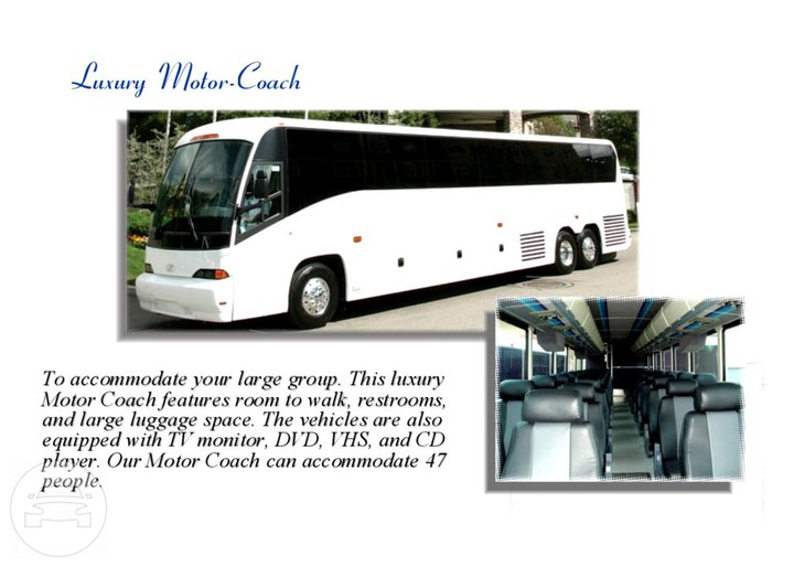 Luxury Motor Coach
Coach Bus /
Dallas, TX

 / Hourly $0.00
