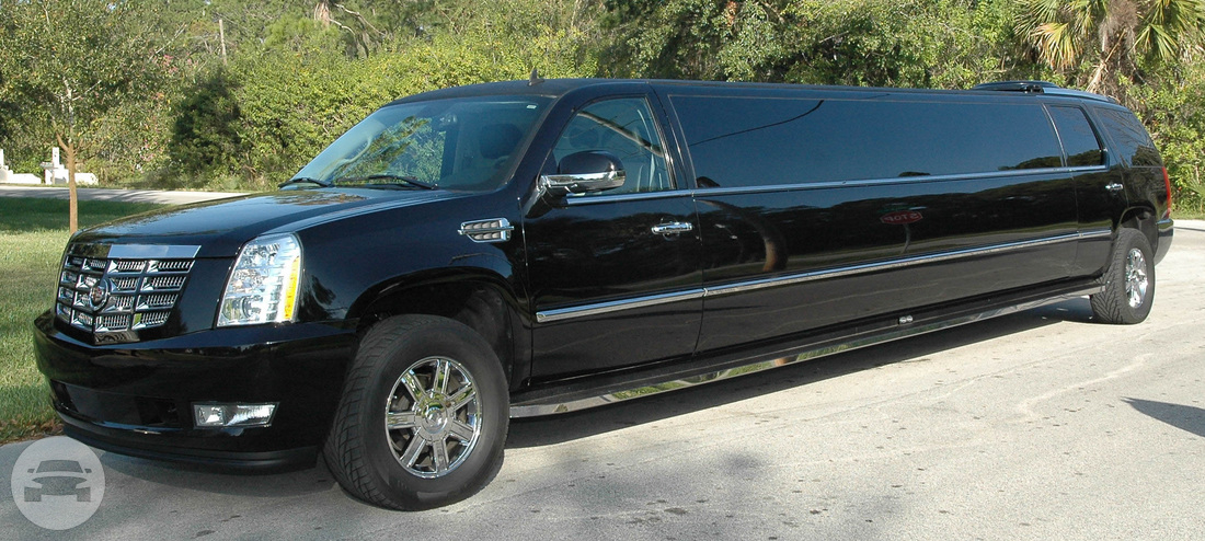 Cadillac Escalade Stretch SUV Limousine
Limo /
Missouri City, TX

 / Hourly $95.00
 / Airport Transfer $205.00

