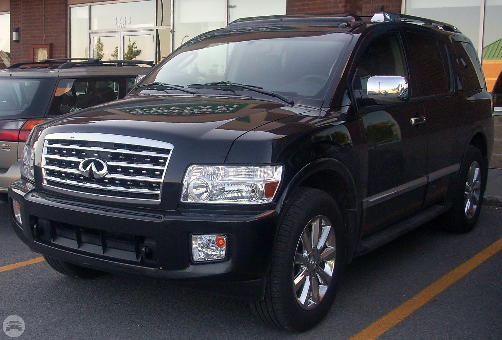 2008 Infiniti QX56 Black
SUV /
Indianapolis, IN

 / Hourly $0.00
