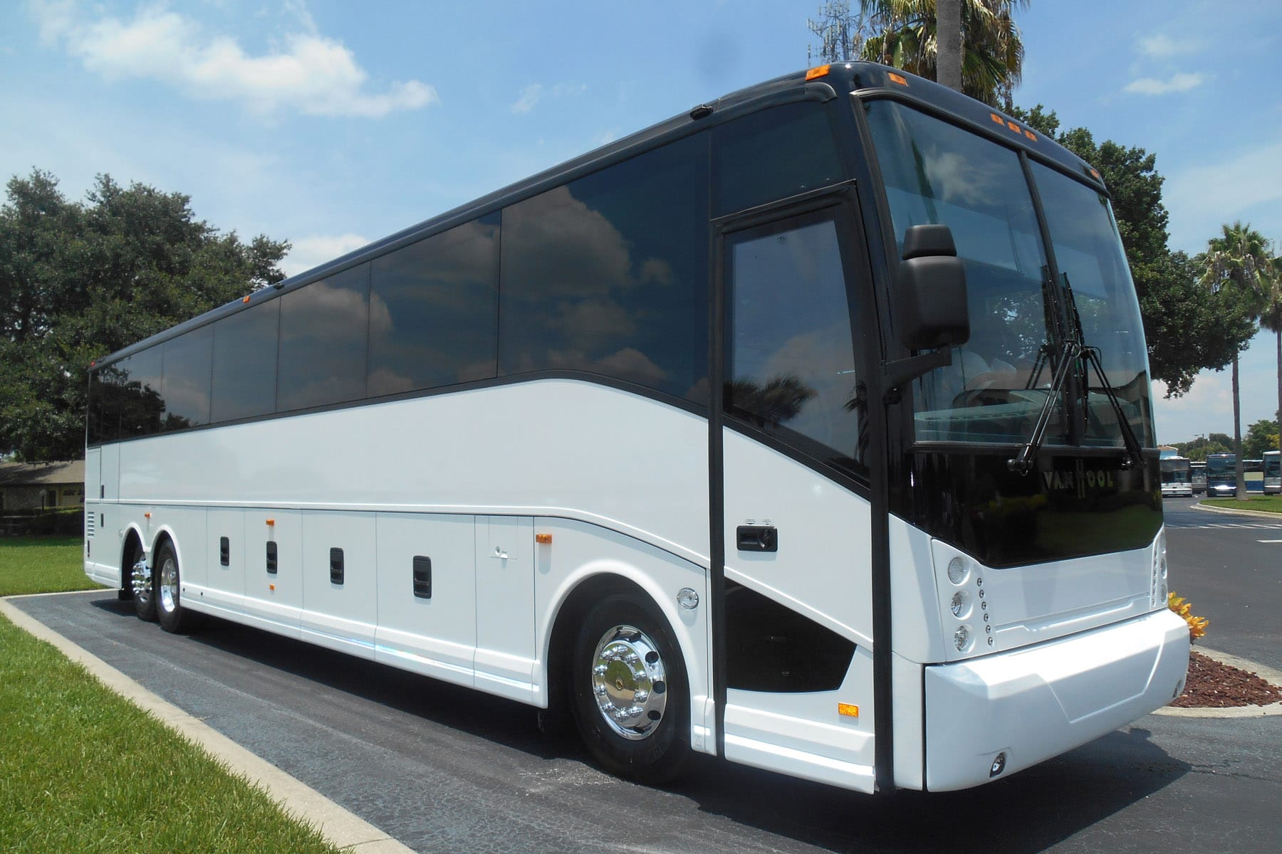 Luxury Coach
Coach Bus /
Riverside, CA

 / Hourly (Other services) $125.00
 / Hourly (City Tour) $125.00
 / Hourly (Sporting Event) $125.00
 / Hourly (Wedding) $125.00
 / Airport Transfer $475.00
