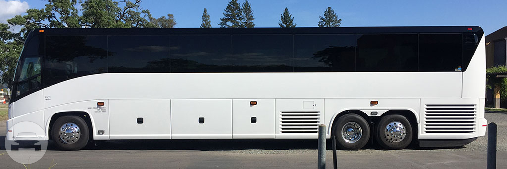 55 passenger Motorcoach
Coach Bus /
San Francisco, CA

 / Hourly $165.00
