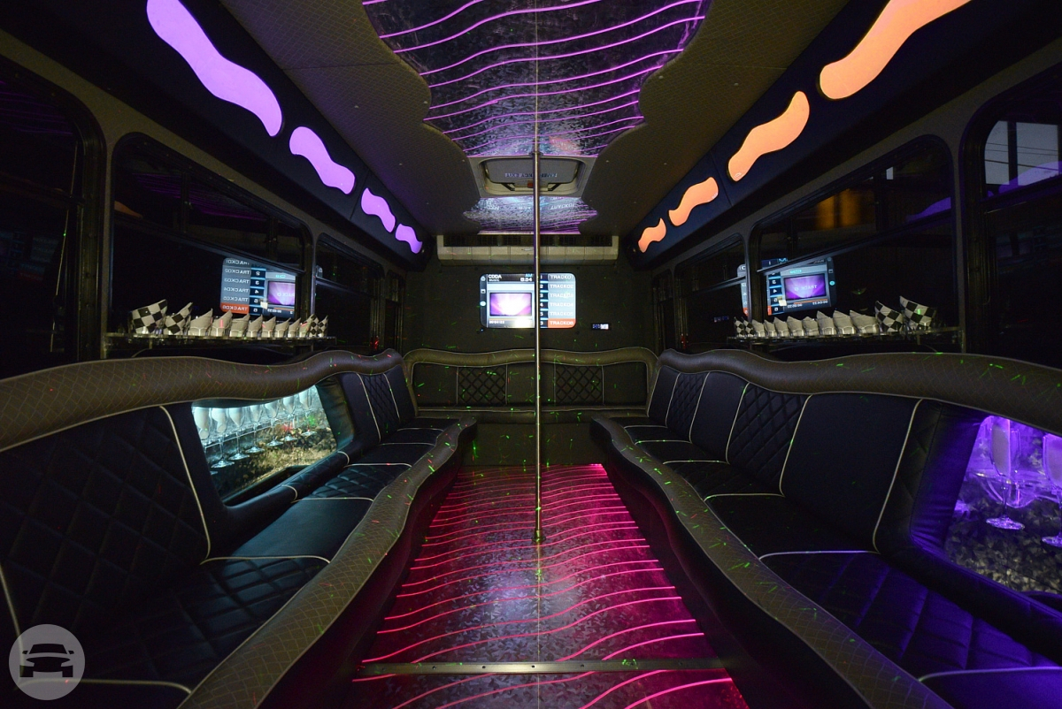 The Black Velvet Party Bus 20 Passengers
Party Limo Bus /
Dallas, TX

 / Hourly $0.00
