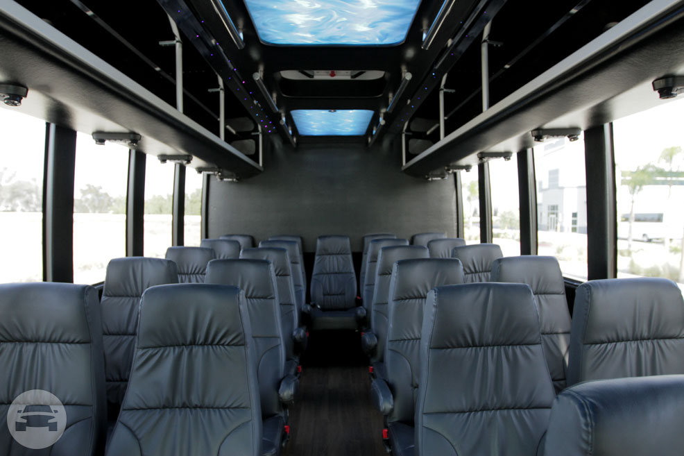 26 passenger Minicoach Bus without luggage
Coach Bus /
Los Angeles, CA

 / Hourly $125.00
