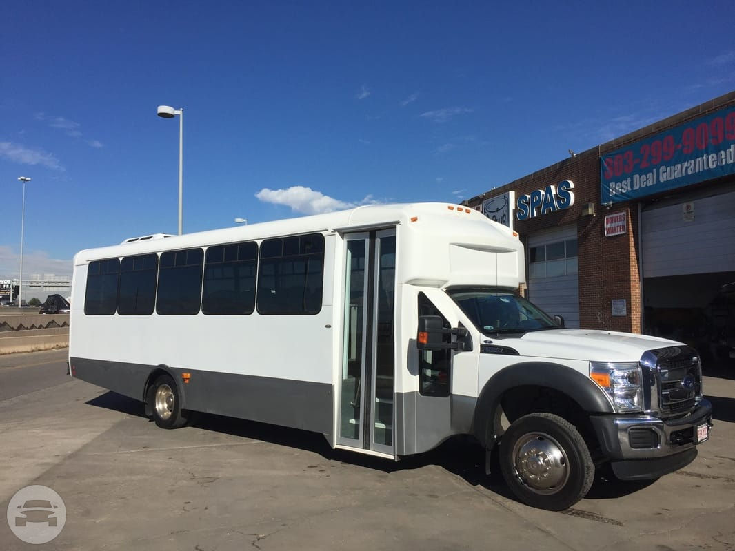 34 passenger Shuttle Bus
Coach Bus /
Frederick, CO

 / Hourly $0.00
