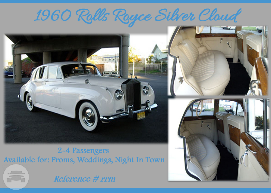 1960 ROLLS ROYCE SILVER CLOUD
Sedan /
Belleville, NJ

 / Hourly $0.00
