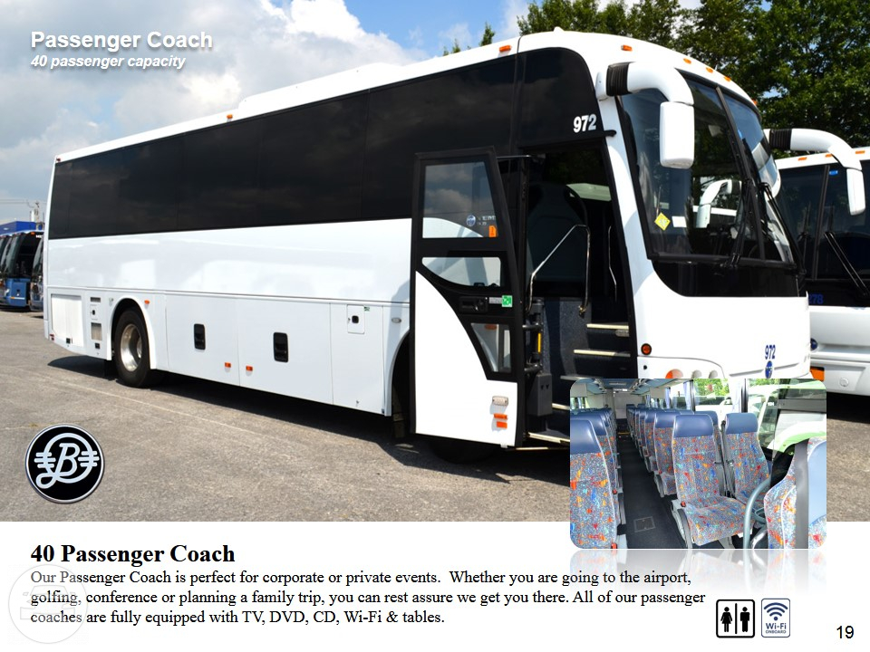 40 Passenger Coach
Coach Bus /
New York, NY

 / Hourly $0.00
