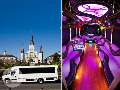 24 Passengers Limo Bus
Party Limo Bus /
Metairie, LA

 / Hourly $0.00
