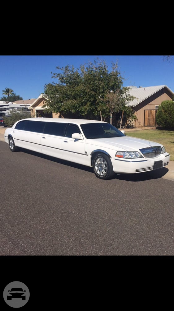 Lincoln Stretch Limousine - White
Limo /
Gilbert, AZ

 / Hourly $100.00

