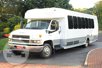 White Chevrolet Mini Shuttle Bus 24-29
Coach Bus /
Philadelphia, PA

 / Hourly $0.00
