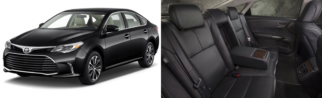 TOYOTA AVALON HYBRID
Sedan /
Philadelphia, PA

 / Hourly $0.00
