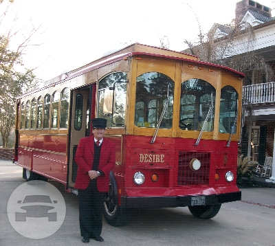 24 passenger Trolley Bus
Coach Bus /
Beaumont, TX

 / Hourly $0.00
