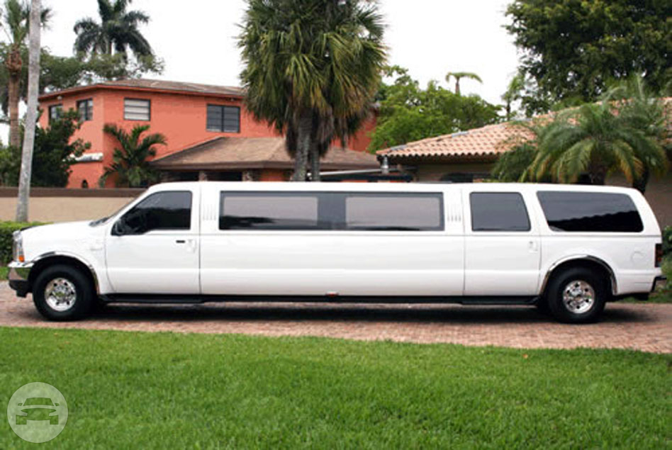 Ford Excursion Limousine
Limo /
Hialeah, FL

 / Hourly $0.00
