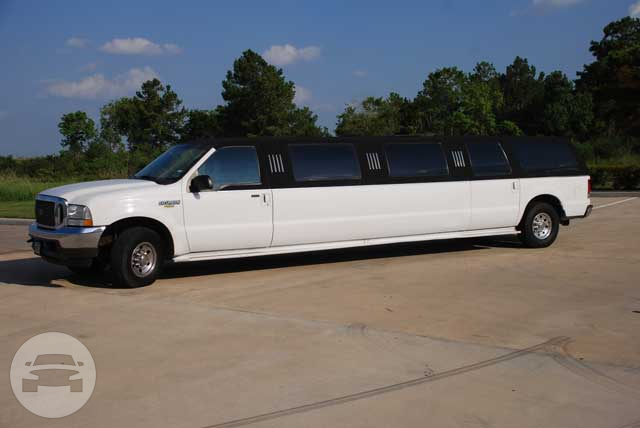 14 to 16 Passengers White Ford Excursion Limousine
Limo /
Fresno, TX

 / Hourly $0.00
