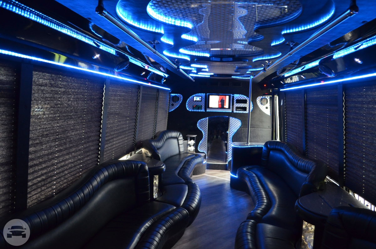 30 Passenger Limo Bus | Gold Shield Transportation: online reservation