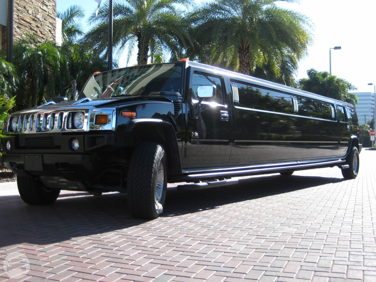 Black Hummer H2 Limousine (Super Stretch)
Hummer /
St. Petersburg, FL

 / Hourly $0.00
