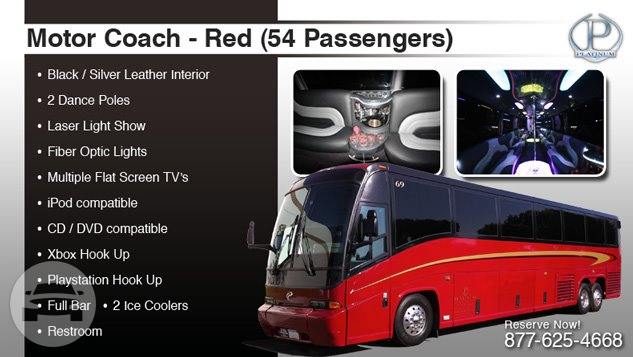 50 - 54 Passenger Limo Bus
Party Limo Bus /
Los Angeles, CA

 / Hourly $0.00
