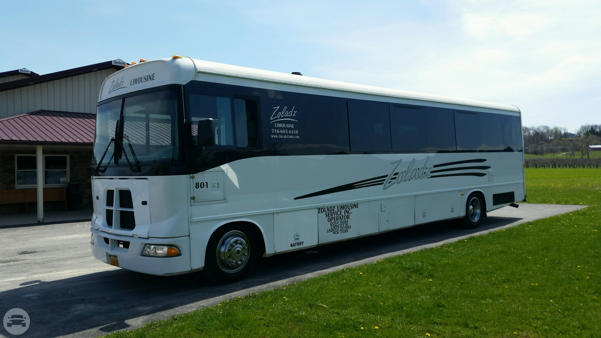 30 PASSENGER LUXURY LINER – 801
Party Limo Bus /
Depew, NY

 / Hourly $0.00
