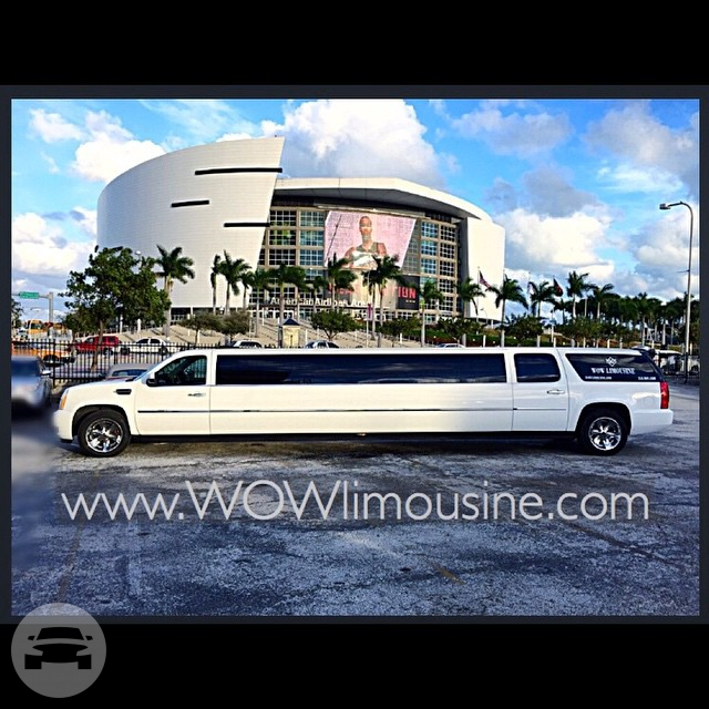 Cadillac Escalade Limousine
Limo /
Hialeah, FL

 / Hourly $0.00
