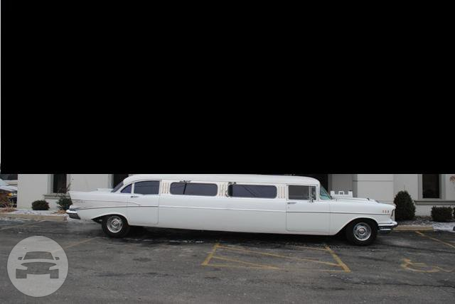 1957 Chevy Bel Air Limousine
Limo /
Cincinnati, OH

 / Hourly $0.00
