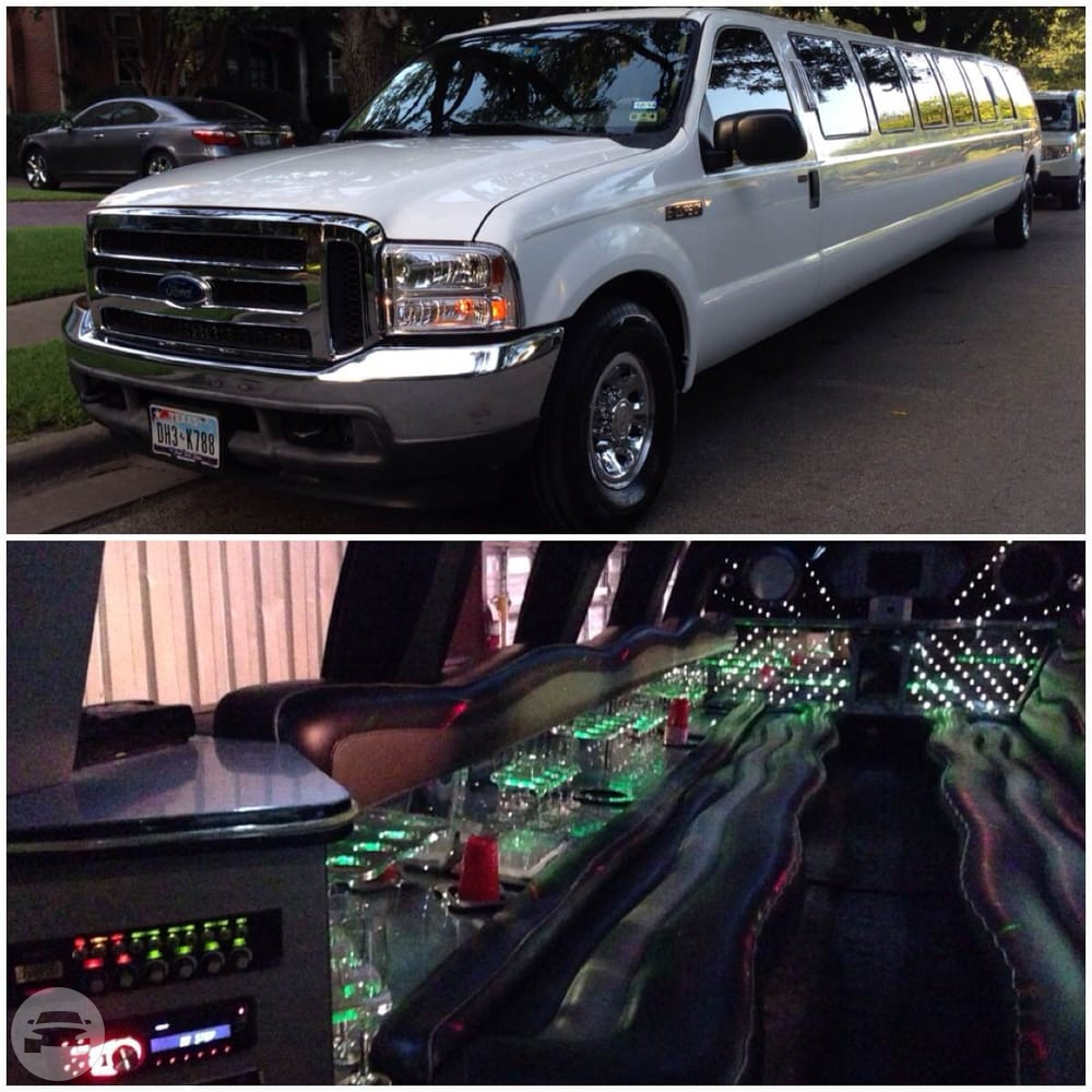 White Ford Excursion Limo
Limo /
Dallas, TX

 / Hourly $0.00
