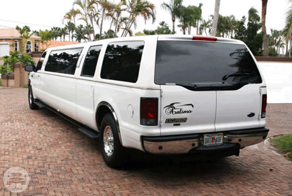Ford Excursion Limousine
Limo /
Hialeah, FL

 / Hourly $0.00
