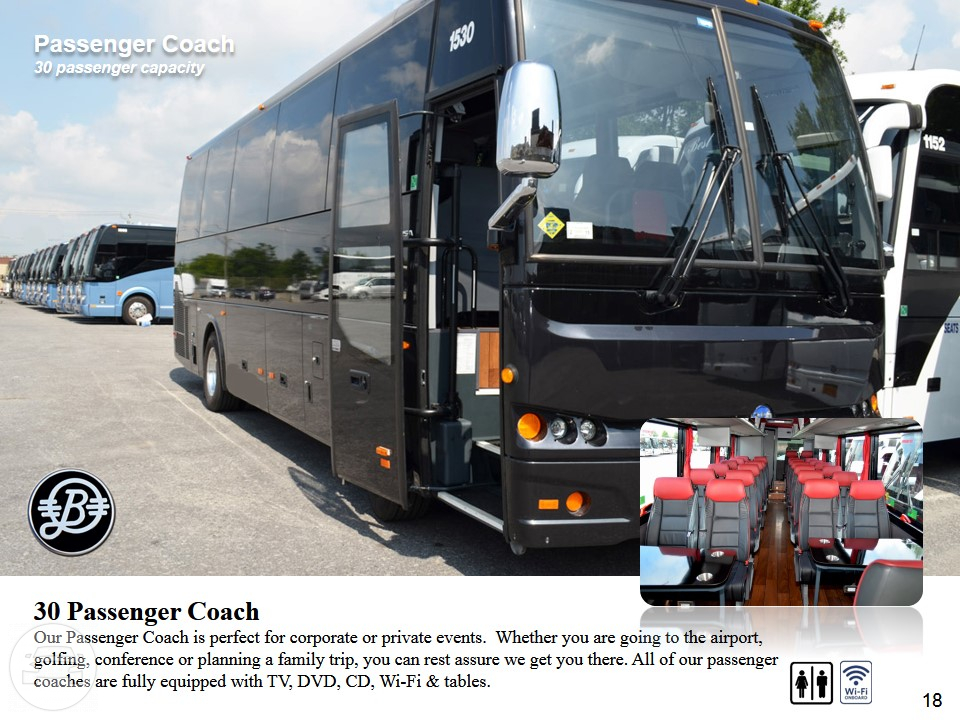 30 Passenger Coach
Coach Bus /
New York, NY

 / Hourly $0.00
