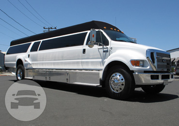 24 Passenger 38\' Ford F-650 - White Stretch SUV
Limo /
San Francisco, CA

 / Hourly $0.00
