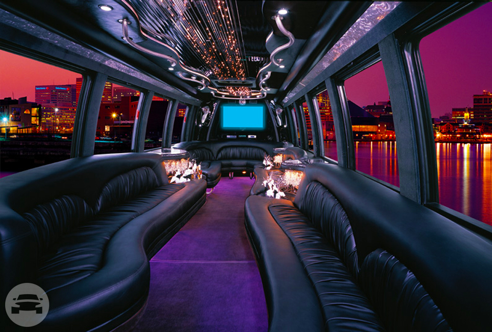24 passenger Luxury Party Limousine 
Coach Bus /
Sacramento, CA

 / Hourly $139.00

