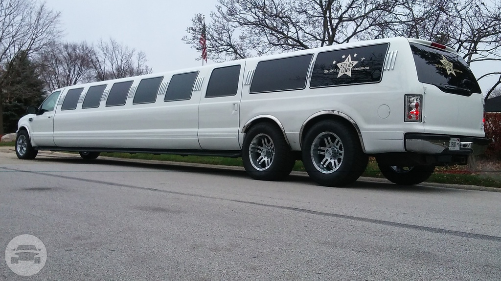 Ford Excursion Double Axle Limousine
Limo /
Palos Heights, IL

 / Hourly $0.00
