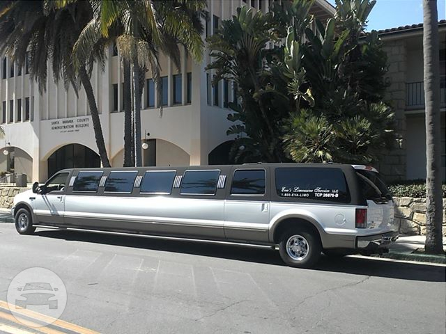 18 passenger Ford Excursion 200 inch
Limo /
Thousand Oaks, CA

 / Hourly $155.00
