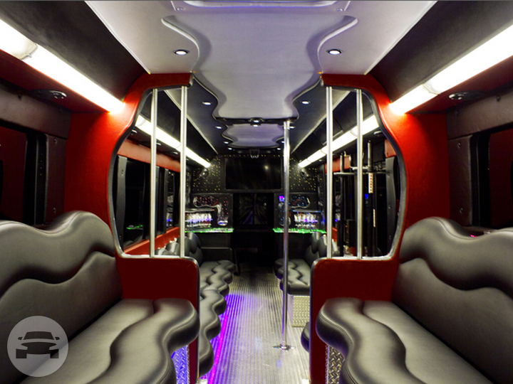 20 Pax Limousine Bus
Party Limo Bus /
Galveston, TX

 / Hourly $150.00
