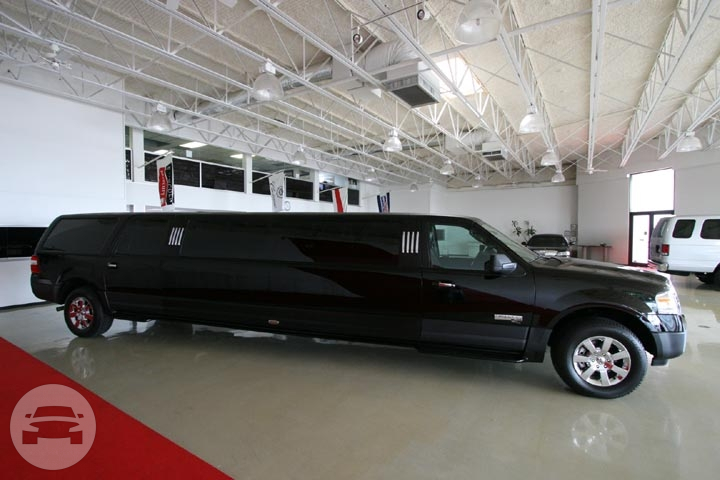 14 PASSENGER SUV LIMO (BLACK)
Limo /
Kemah, TX

 / Hourly $145.00
